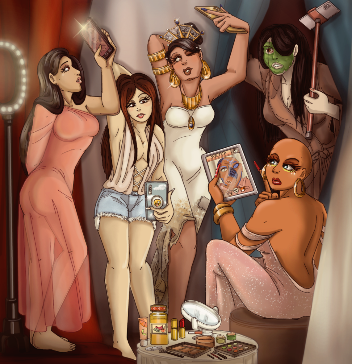 AGAC 2023 Digital Art Finalist - Tanya Theunissen - The Brothel of Avignon