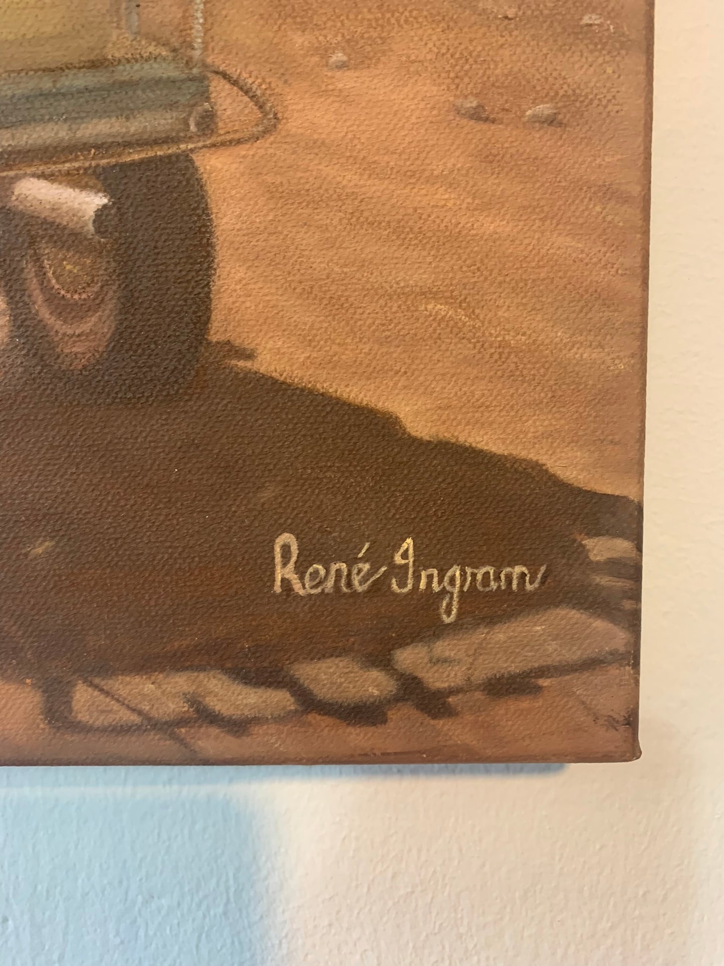 Original South African Art: Rene Ingram - Journey to Town