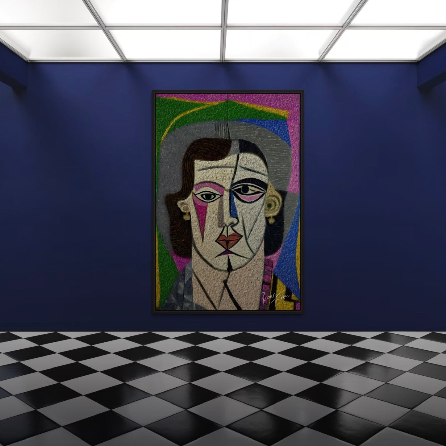 Title: DAVID - ARTi Gallery Original Robert Thirtle CANVAS Print - Sizes A4 - A0