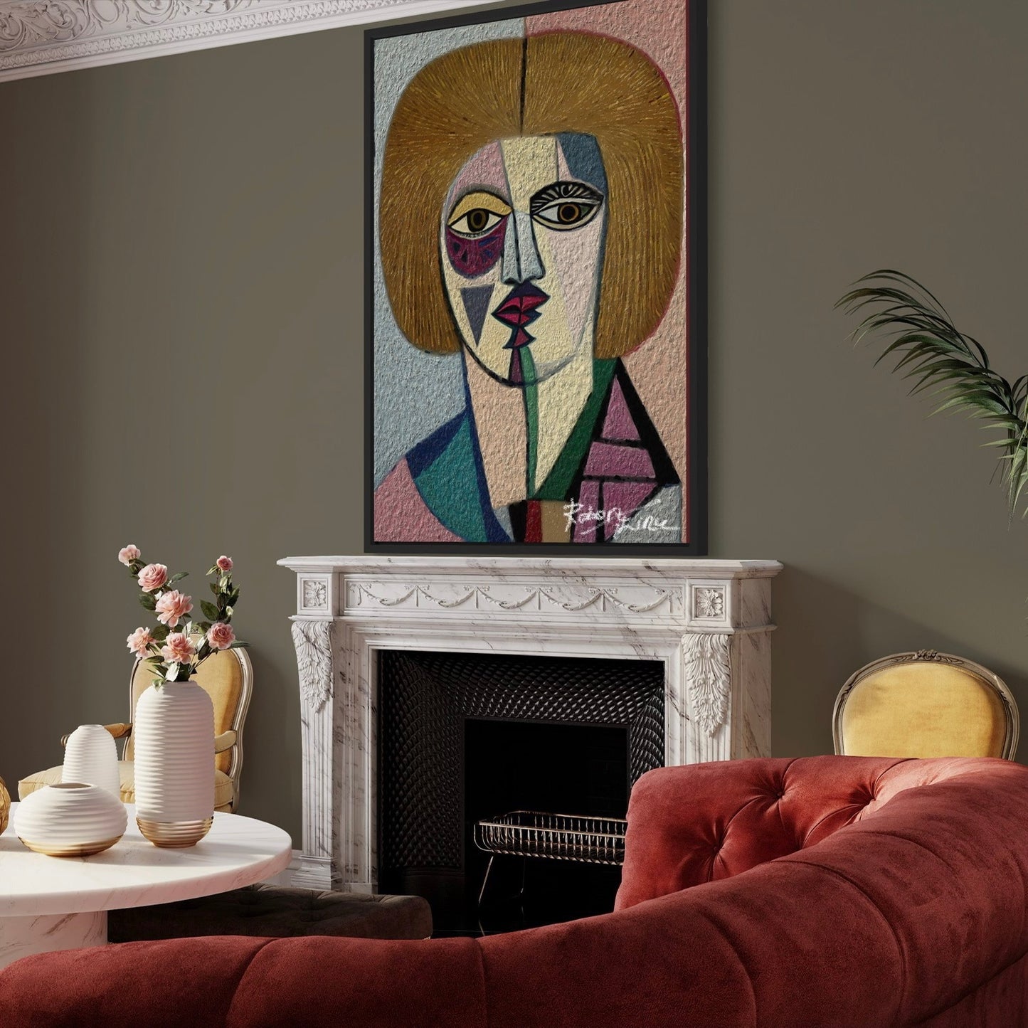 Title: MARTIN - ARTi Gallery Original Robert Thirtle CANVAS Print - Sizes A4 - A0