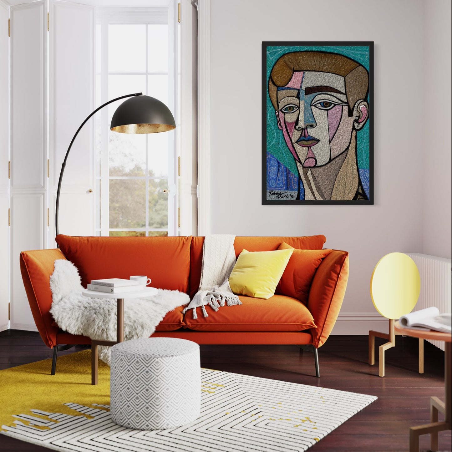 Title: SIMON - ARTi Gallery Original Robert Thirtle CANVAS Print - Sizes A4 - A0