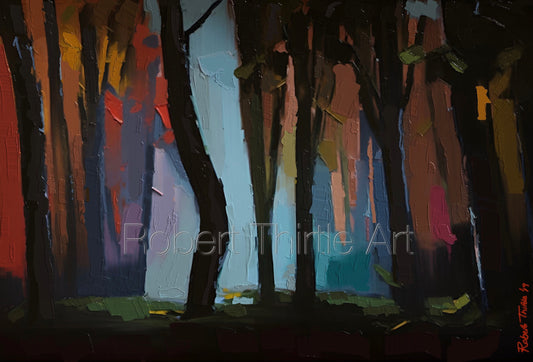 Title: DIE WOUD IN JOU - ARTi Gallery Original Robert Thirtle CANVAS Print - Sizes A4 - A0