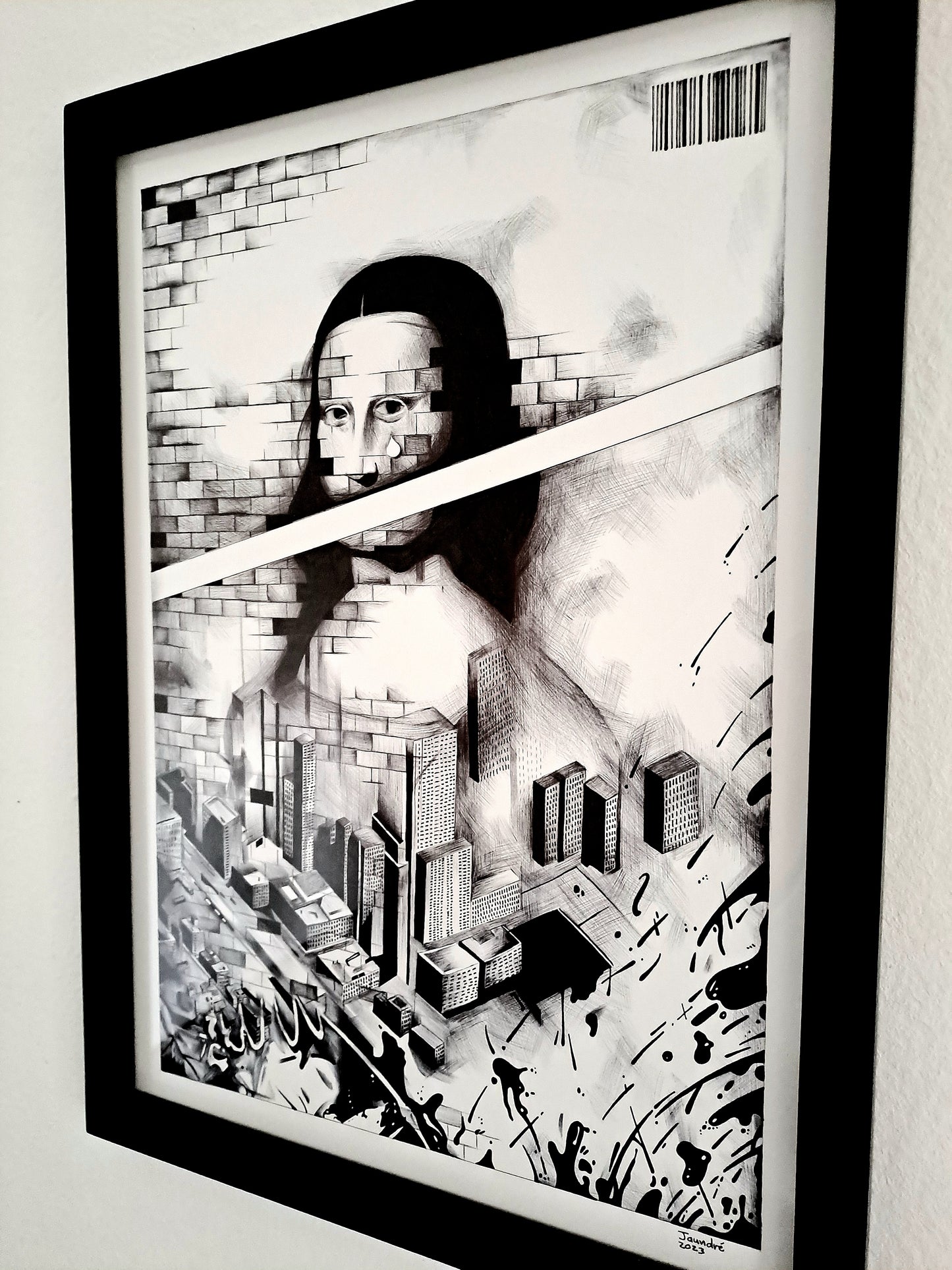 Original South African Art: Jaundré van Breda - Nothing to Smile About