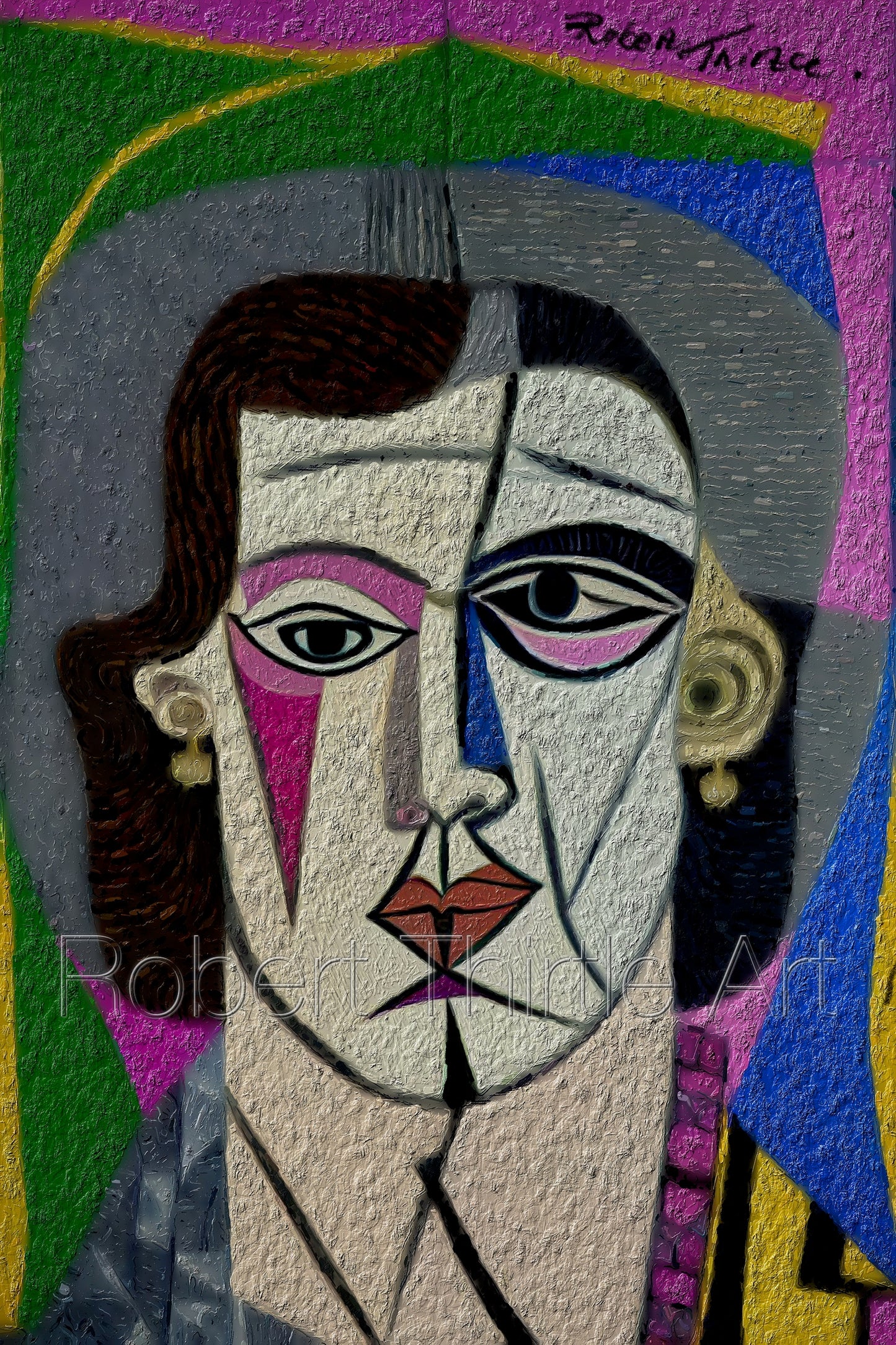 Title: DAVID - ARTi Gallery Original Robert Thirtle CANVAS Print - Sizes A4 - A0