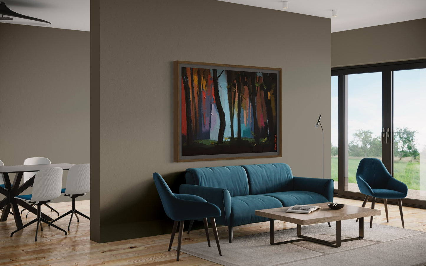 Title: DIE WOUD IN JOU - ARTi Gallery Original Robert Thirtle CANVAS Print - Sizes A4 - A0