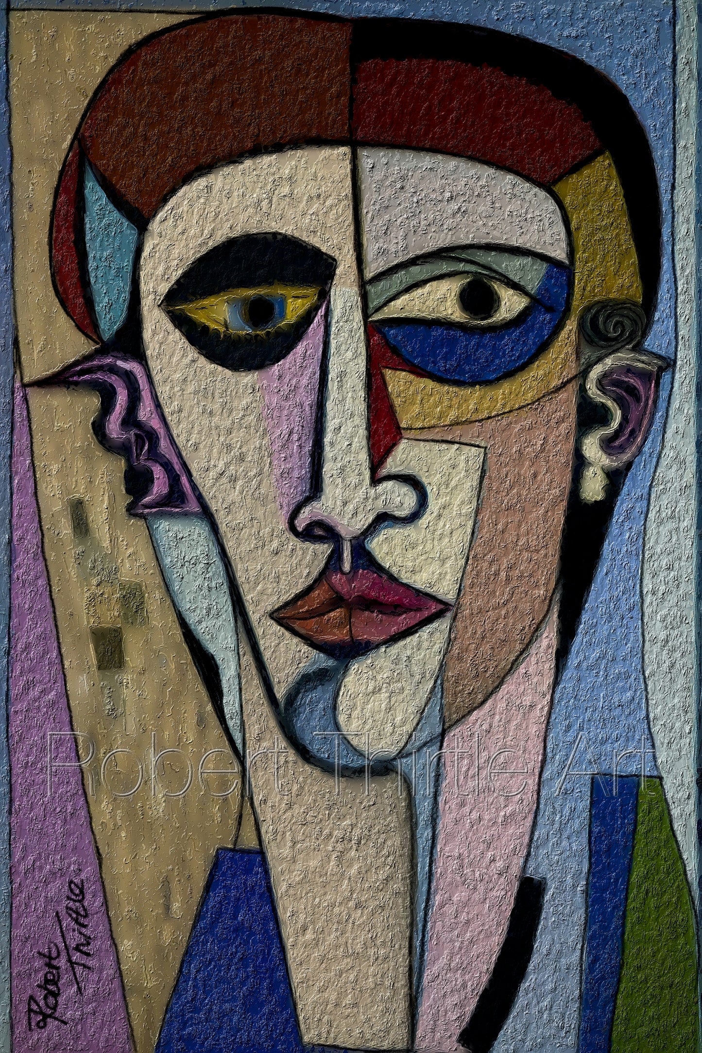Title: HARRY - ARTi Gallery Original Robert Thirtle CANVAS Print - Sizes A4 - A0