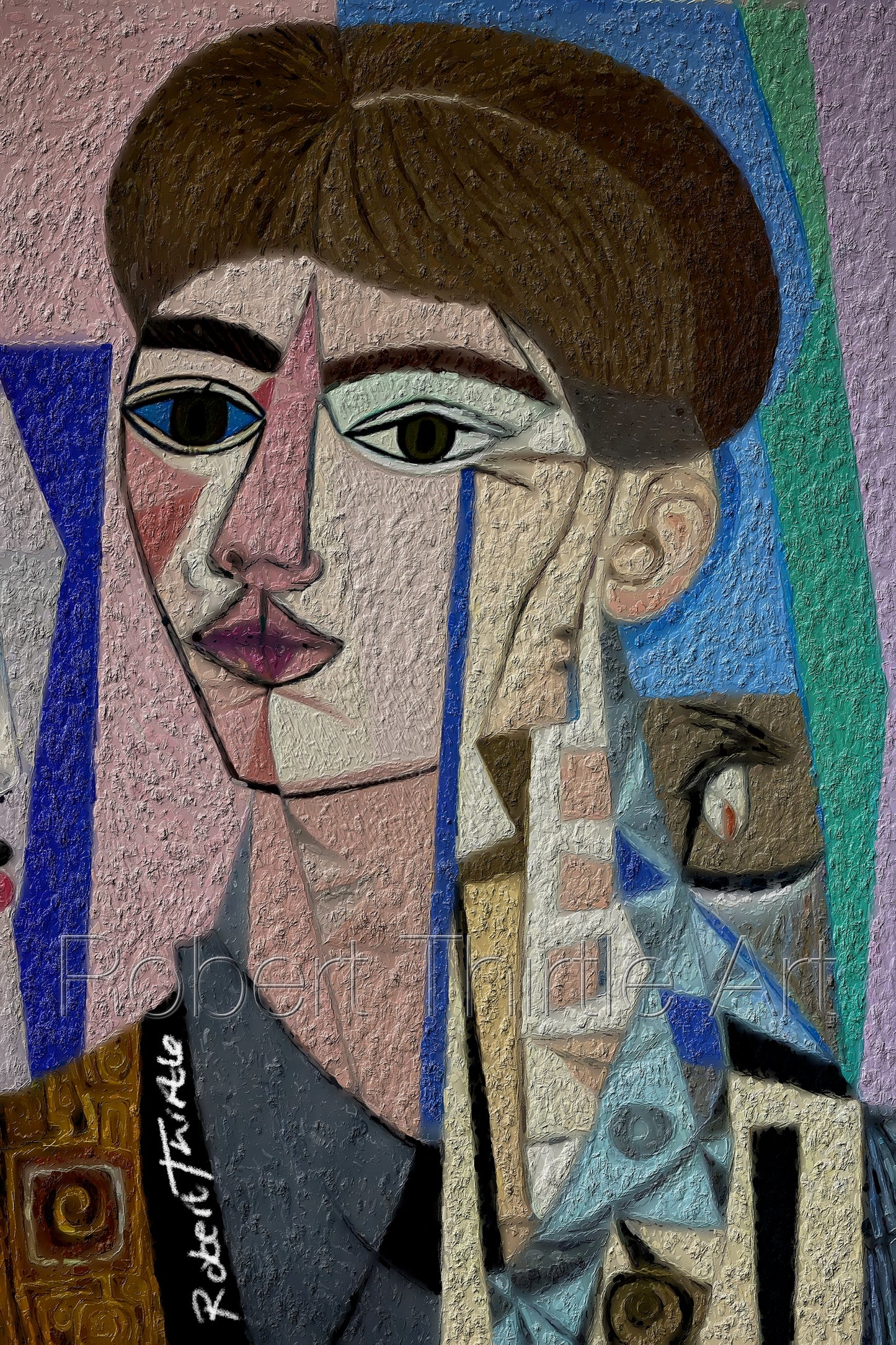Title: JOHN - ARTi Gallery Original Robert Thirtle CANVAS Print - Sizes A4 - A0
