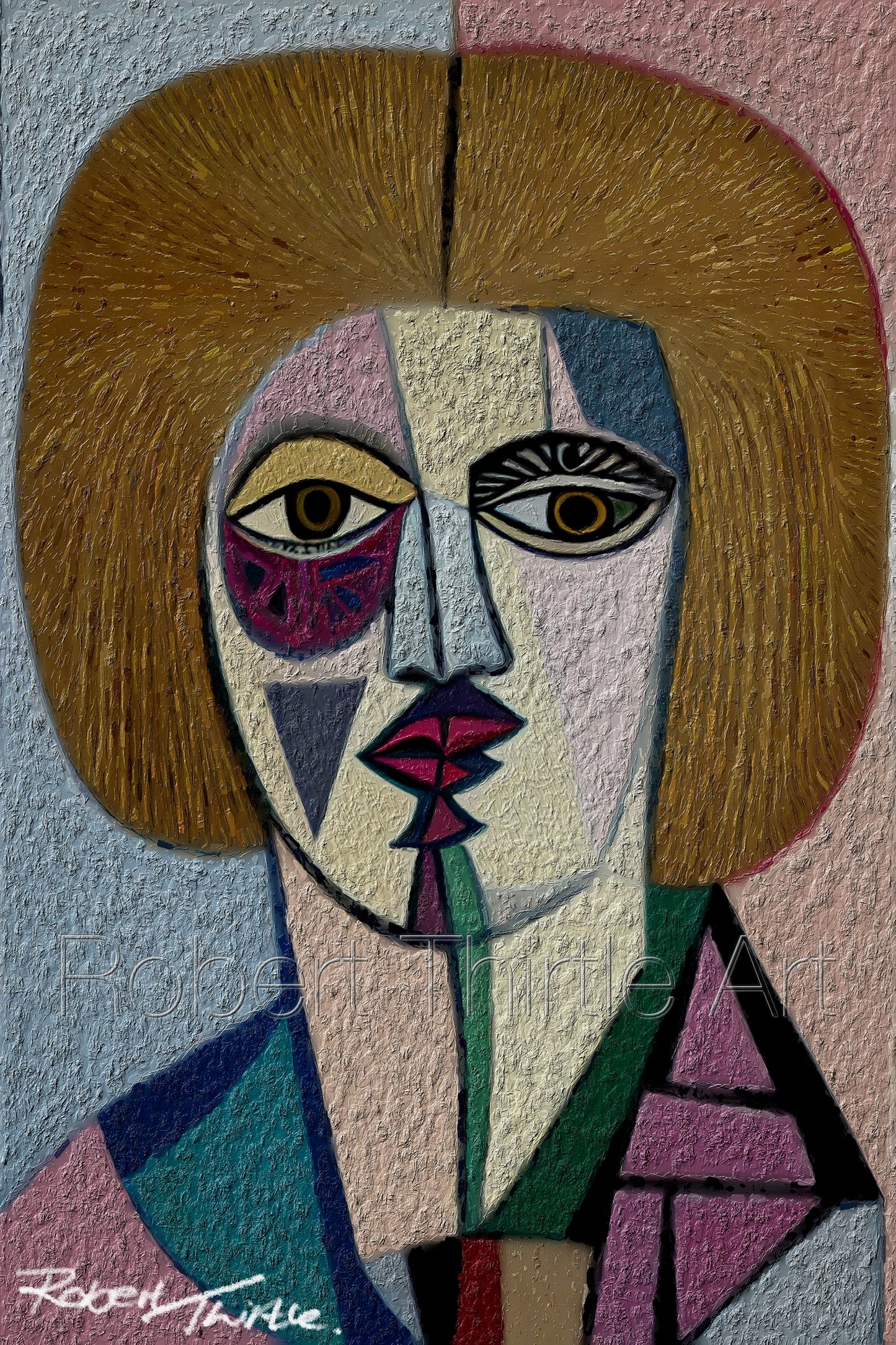 Title: MARTIN - ARTi Gallery Original Robert Thirtle CANVAS Print - Sizes A4 - A0
