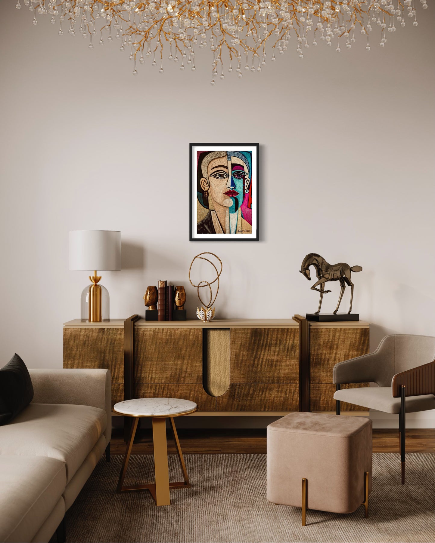 Title: SINEAD - ARTi Gallery Original Robert Thirtle CANVAS Print - Sizes A4 - A0