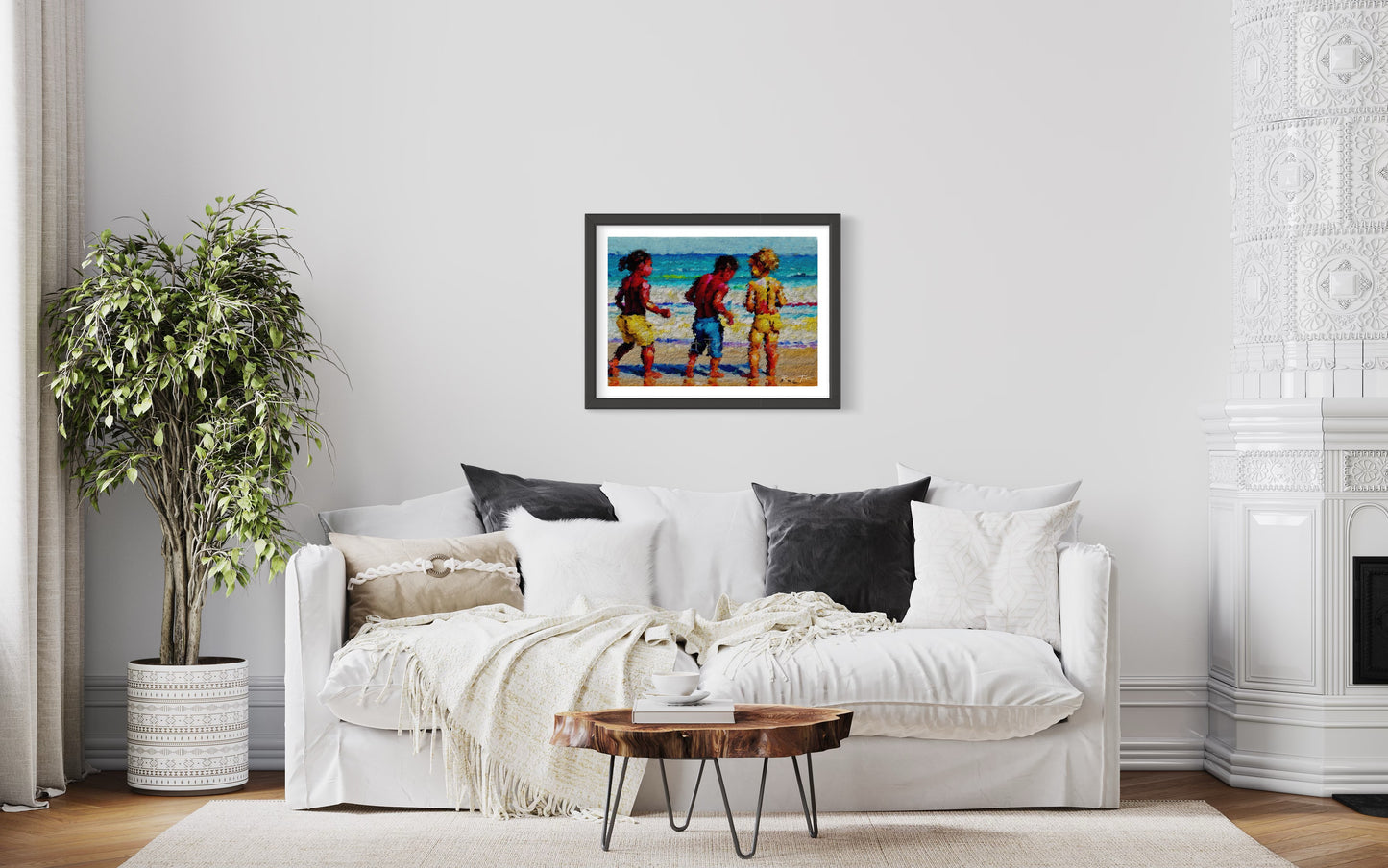 Title: SUNNY DAY - ARTi Gallery Original Robert Thirtle CANVAS Print - Sizes A4 - A0