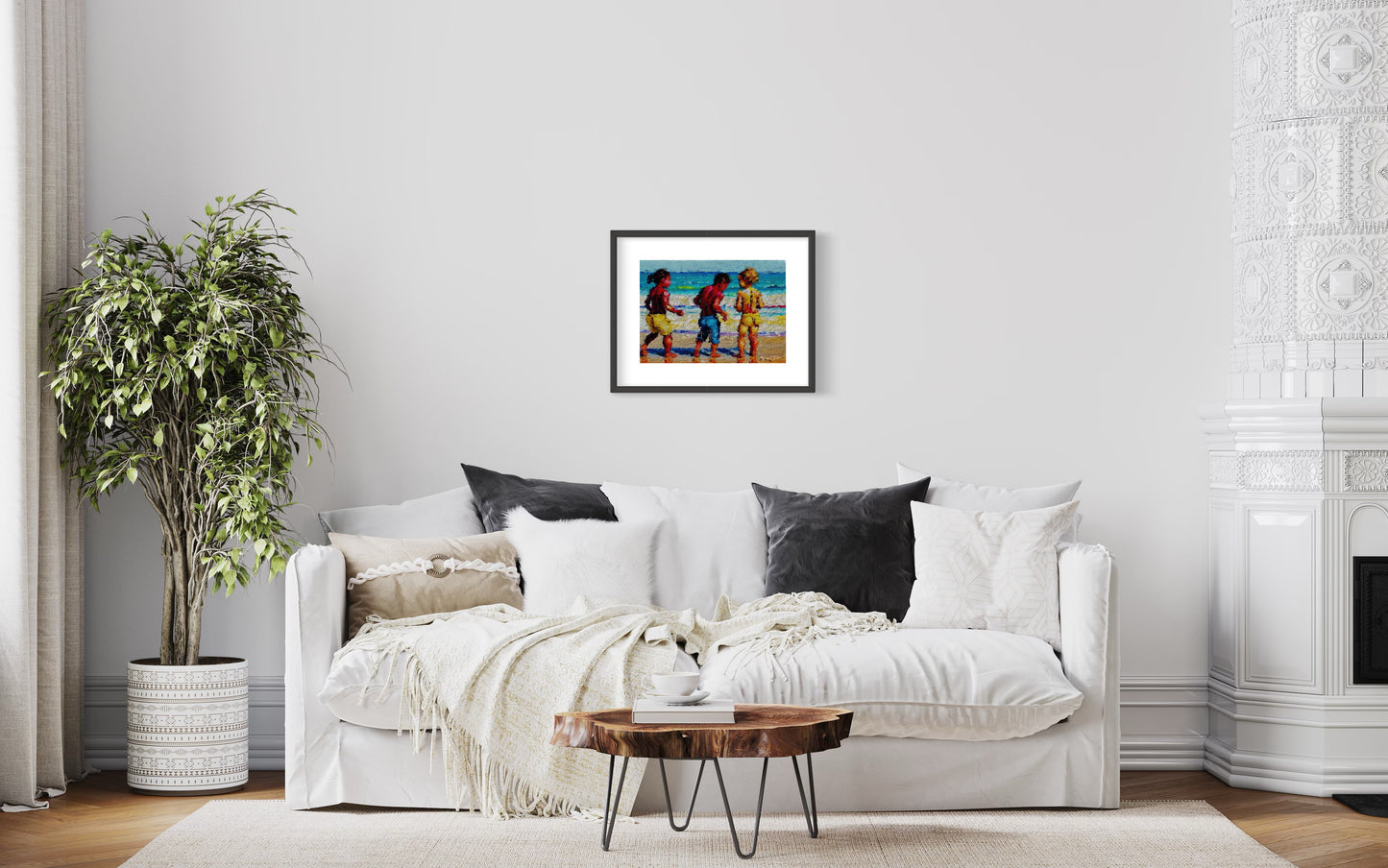 Title: SUNNY DAY - ARTi Gallery Original Robert Thirtle CANVAS Print - Sizes A4 - A0