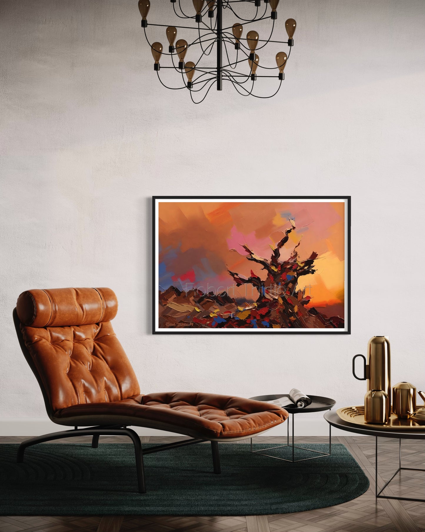 Title: SUNSET - ARTi Gallery Original Robert Thirtle CANVAS Print - Sizes A4 - A0