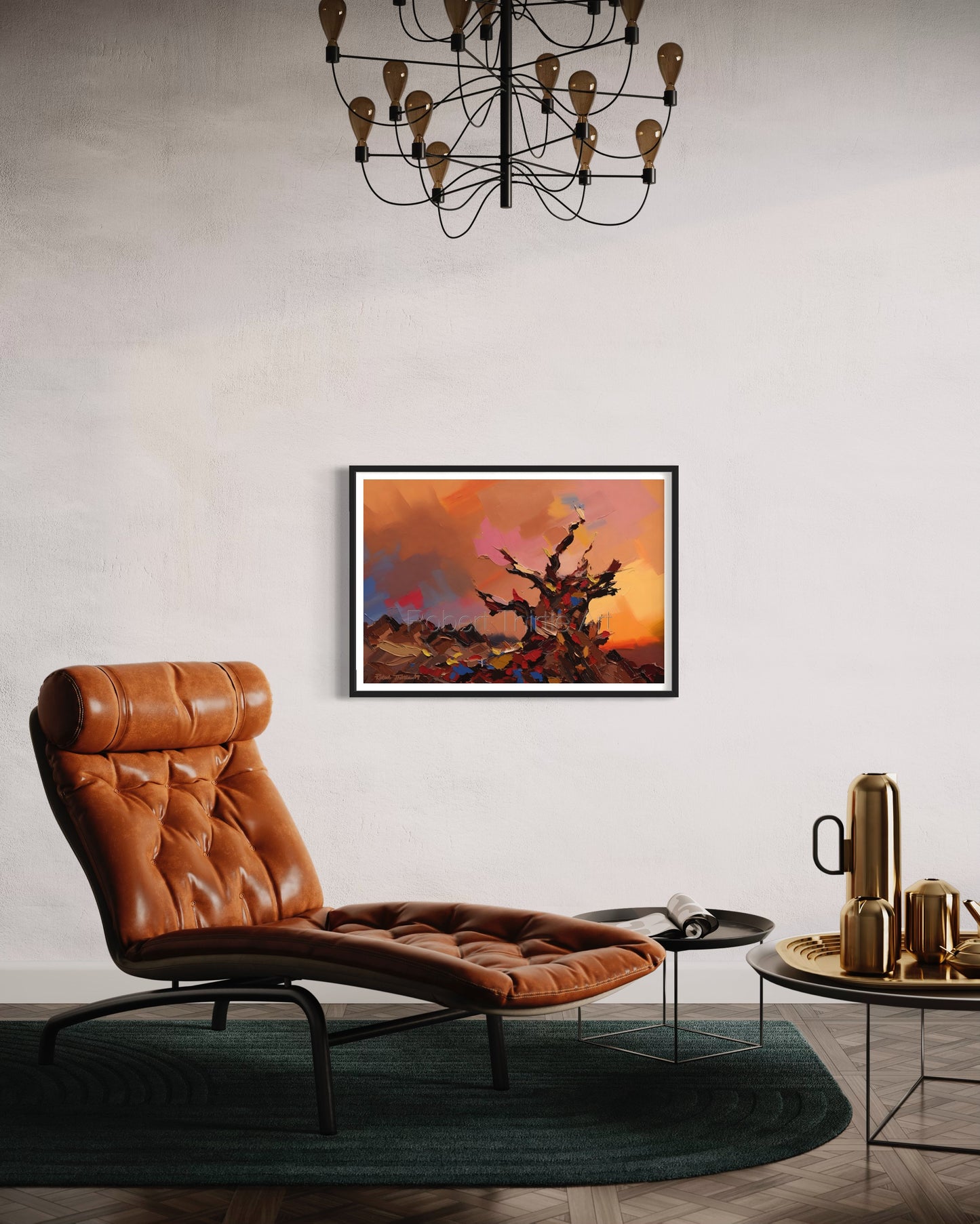 Title: SUNSET - ARTi Gallery Original Robert Thirtle CANVAS Print - Sizes A4 - A0
