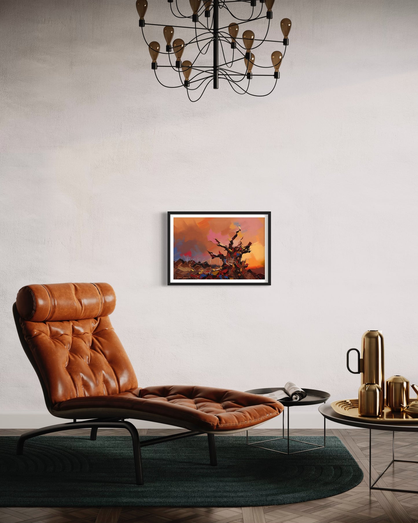 Title: SUNSET - ARTi Gallery Original Robert Thirtle CANVAS Print - Sizes A4 - A0