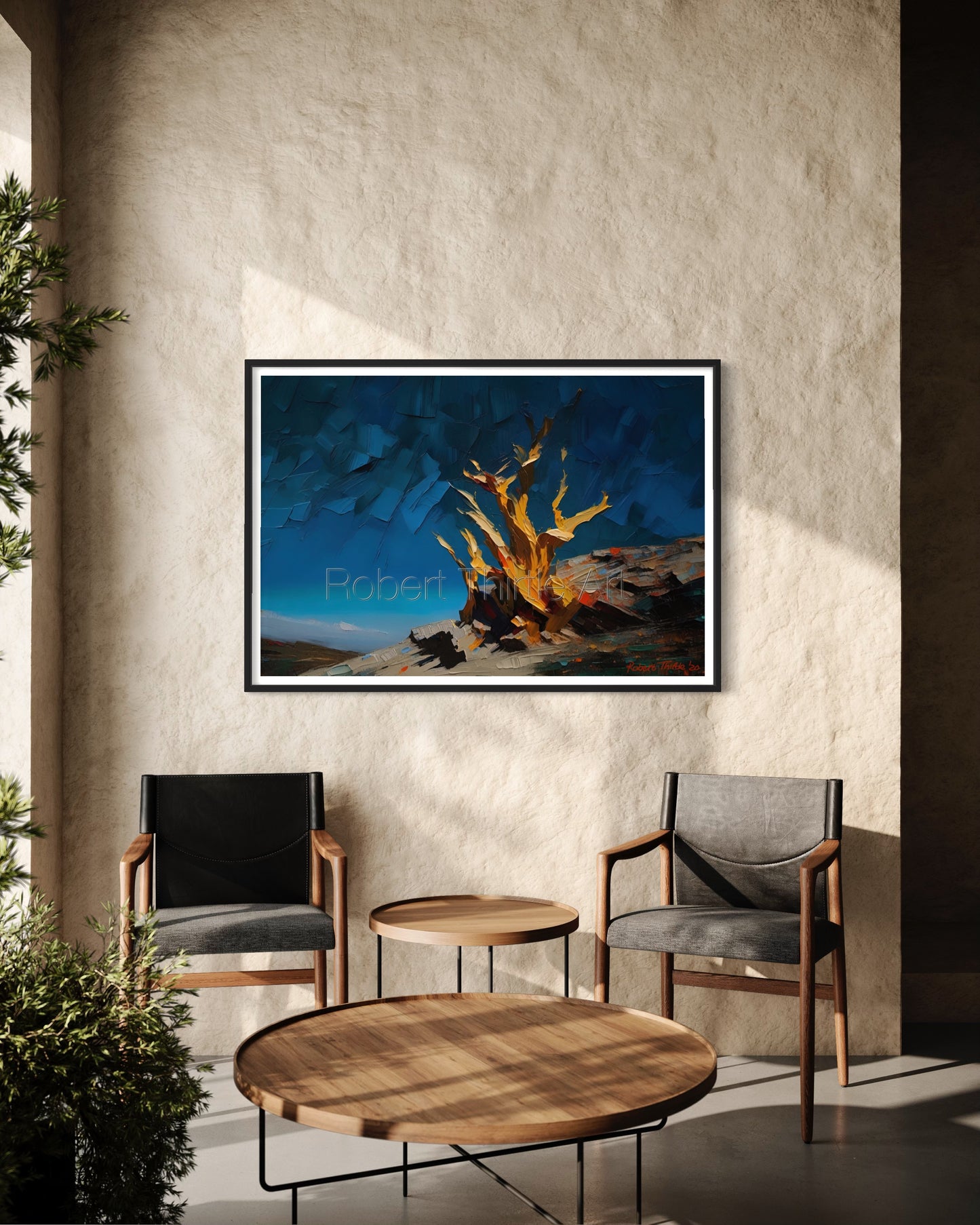 Title: THE ANSWER IN FRONT OF YOU - ARTi Gallery Original Robert Thirtle CANVAS Print - Sizes A4 - A0