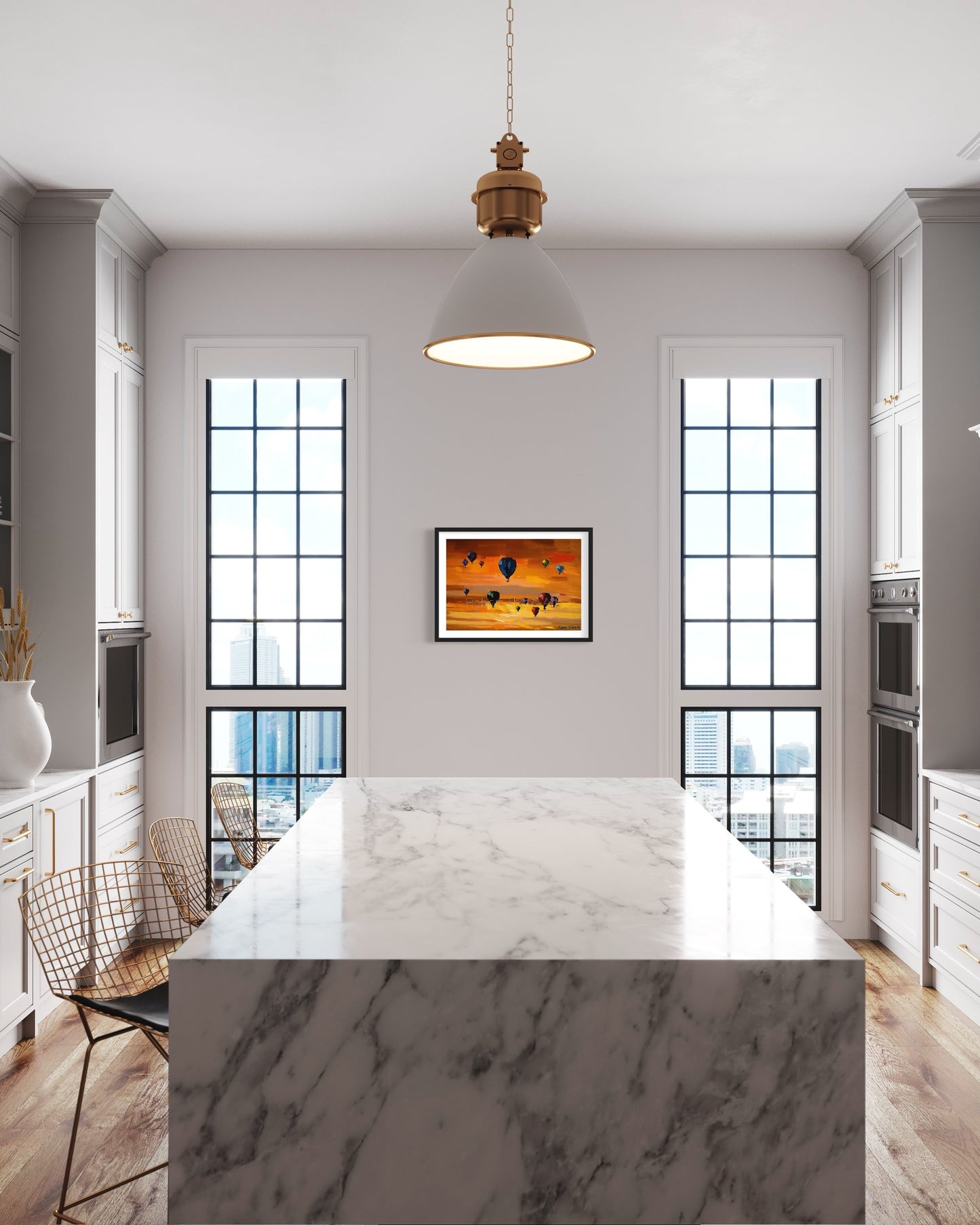 Title: TURKEY SKIES - ARTi Gallery Original Robert Thirtle CANVAS Print - Sizes A4 - A0