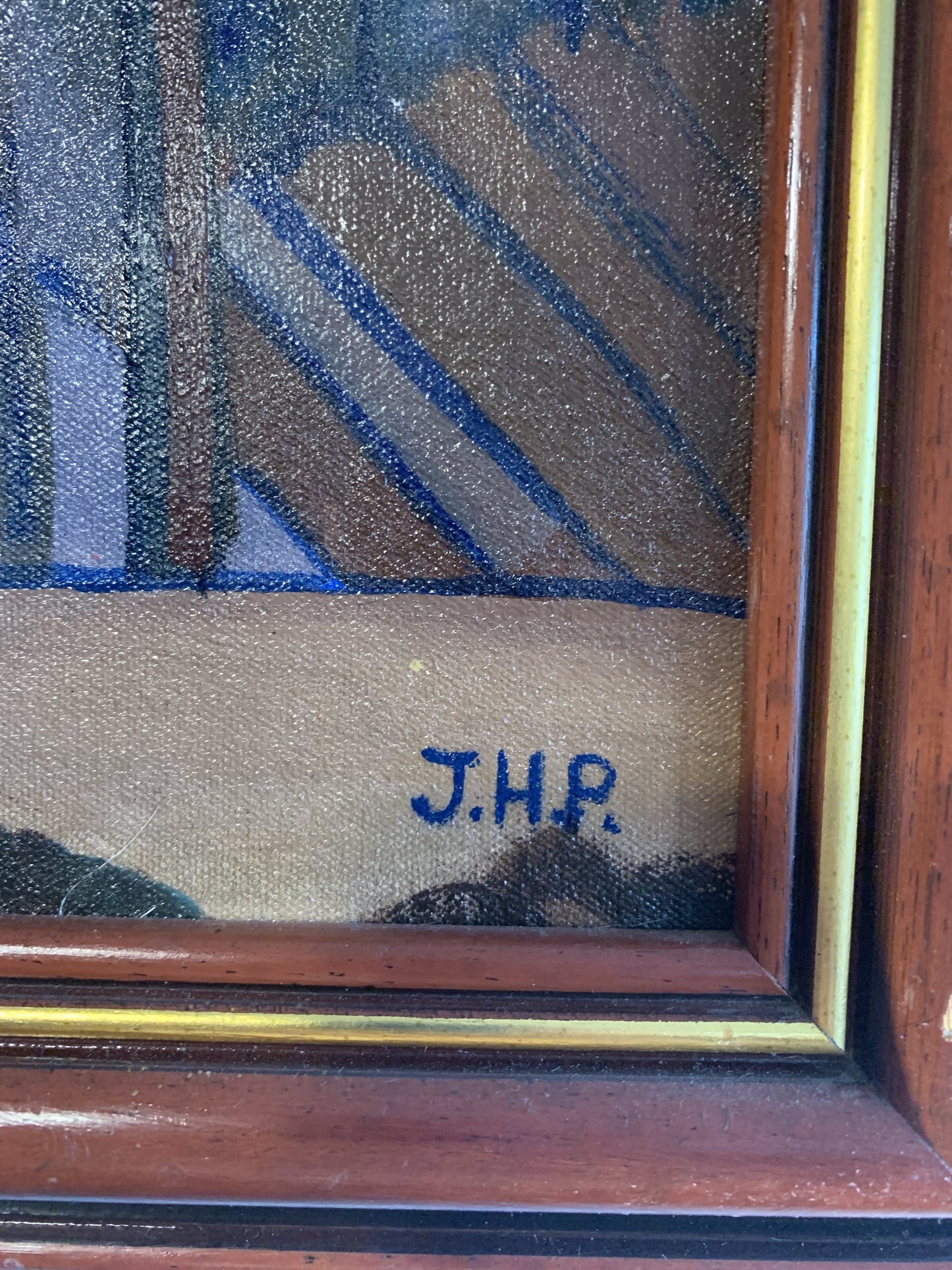 Original South African Art: J. H. Pelser - Die Kloof