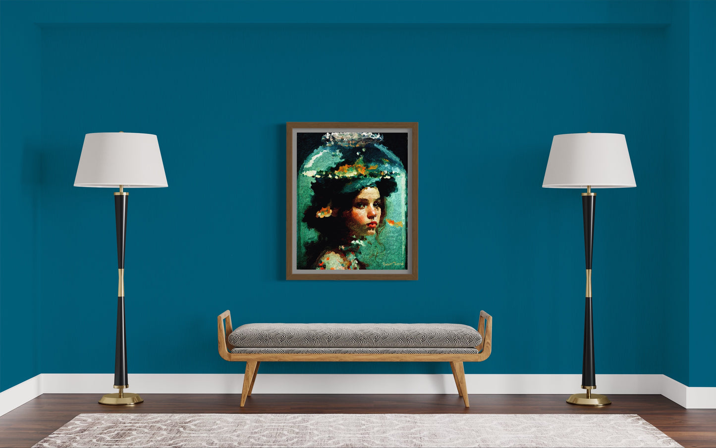 Title: BOTTLED DREAMS - ARTi Gallery Original Robert Thirtle CANVAS Print - Sizes A4 - A0