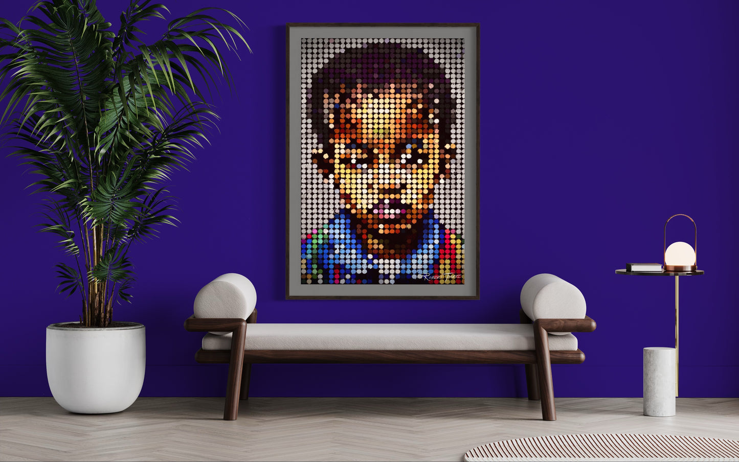Title: BOY 1- ARTi Gallery Original Robert Thirtle CANVAS Print - Sizes A4 - A0