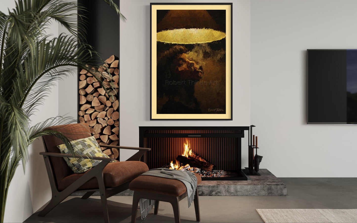 Title: ENTRANCEMENT - ARTi Gallery Original Robert Thirtle CANVAS Print - Sizes A4 - A0