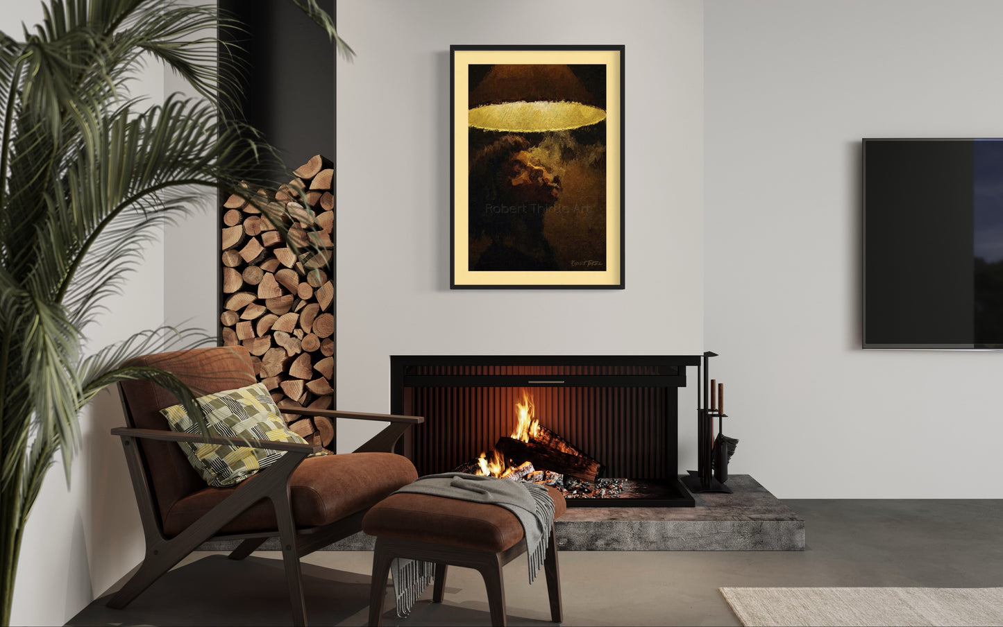 Title: ENTRANCEMENT - ARTi Gallery Original Robert Thirtle CANVAS Print - Sizes A4 - A0