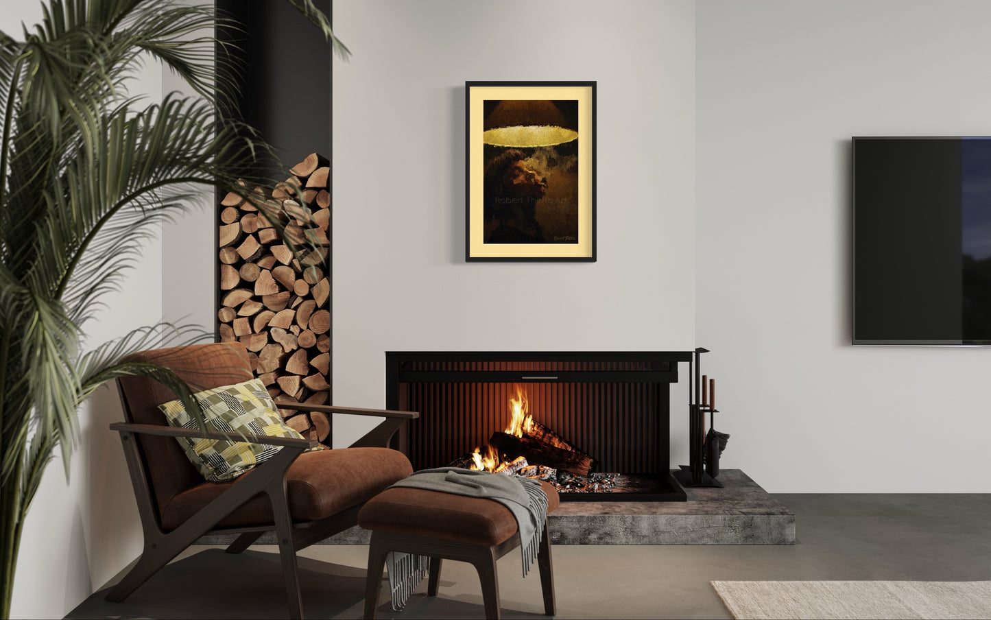 Title: ENTRANCEMENT - ARTi Gallery Original Robert Thirtle CANVAS Print - Sizes A4 - A0