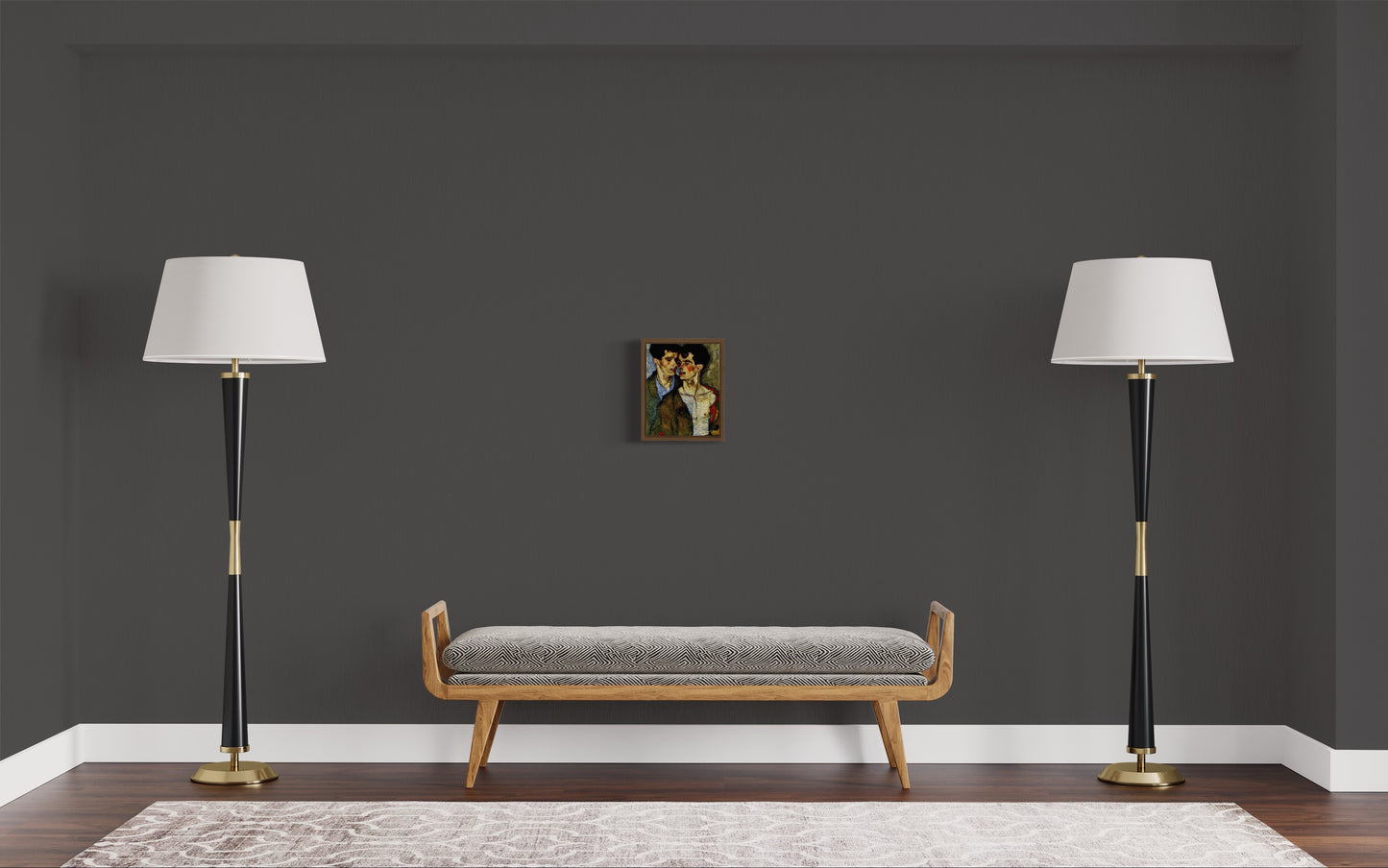 Title: IN LOVE 1 - ARTi Gallery Original Robert Thirtle CANVAS Print - Sizes A4 - A0