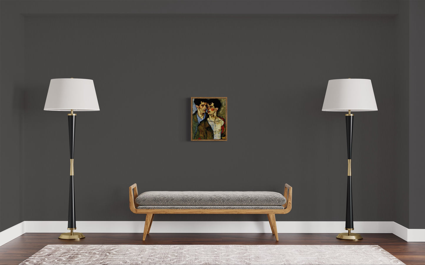 Title: IN LOVE 2 - ARTi Gallery Original Robert Thirtle CANVAS Print - Sizes A4 - A0