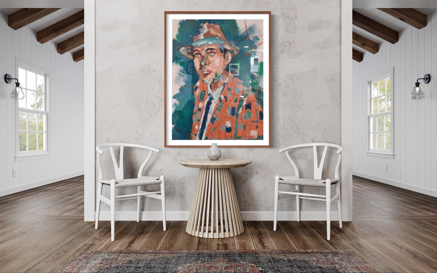 Title: IN MY BLUE EYES - ARTi Gallery Original Robert Thirtle CANVAS Print - Sizes A4 - A0