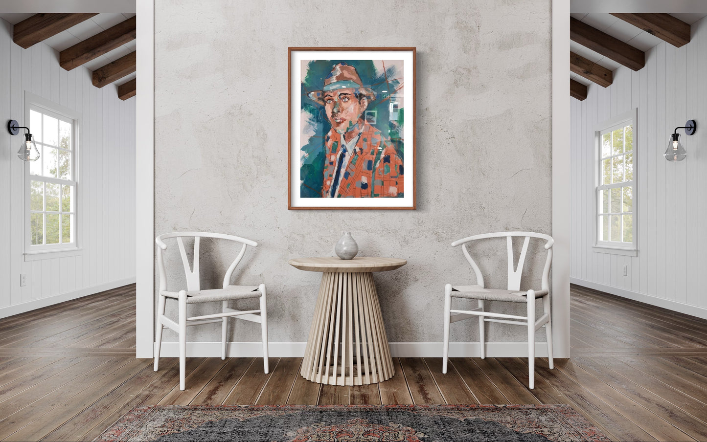 Title: IN MY BLUE EYES - ARTi Gallery Original Robert Thirtle CANVAS Print - Sizes A4 - A0
