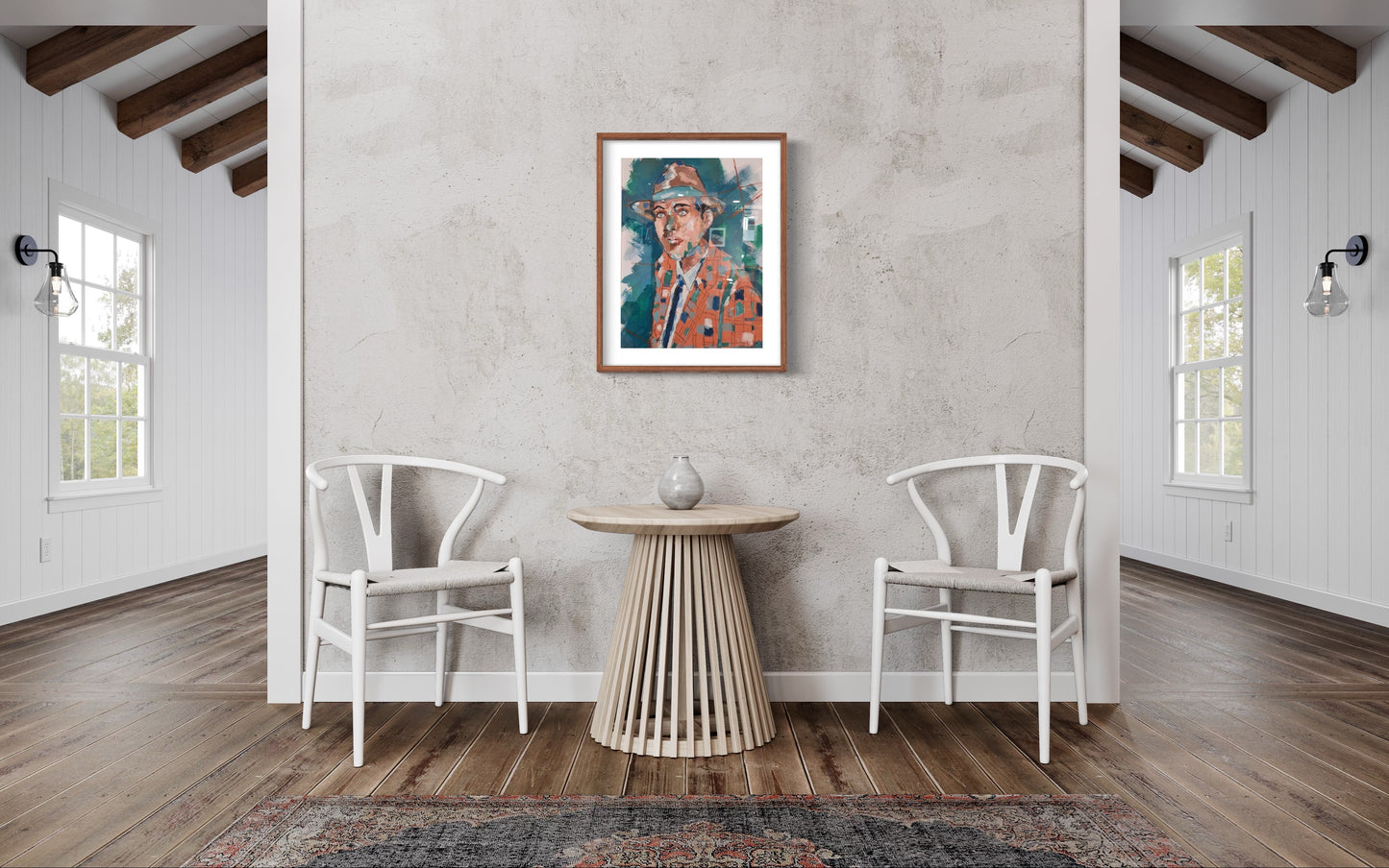 Title: IN MY BLUE EYES - ARTi Gallery Original Robert Thirtle CANVAS Print - Sizes A4 - A0