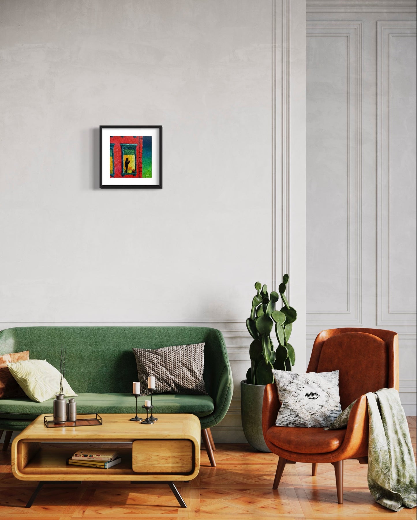 Title: SMOKING MYSTERY - ARTi Gallery Original Robert Thirtle CANVAS Print - Sizes A4 - A0