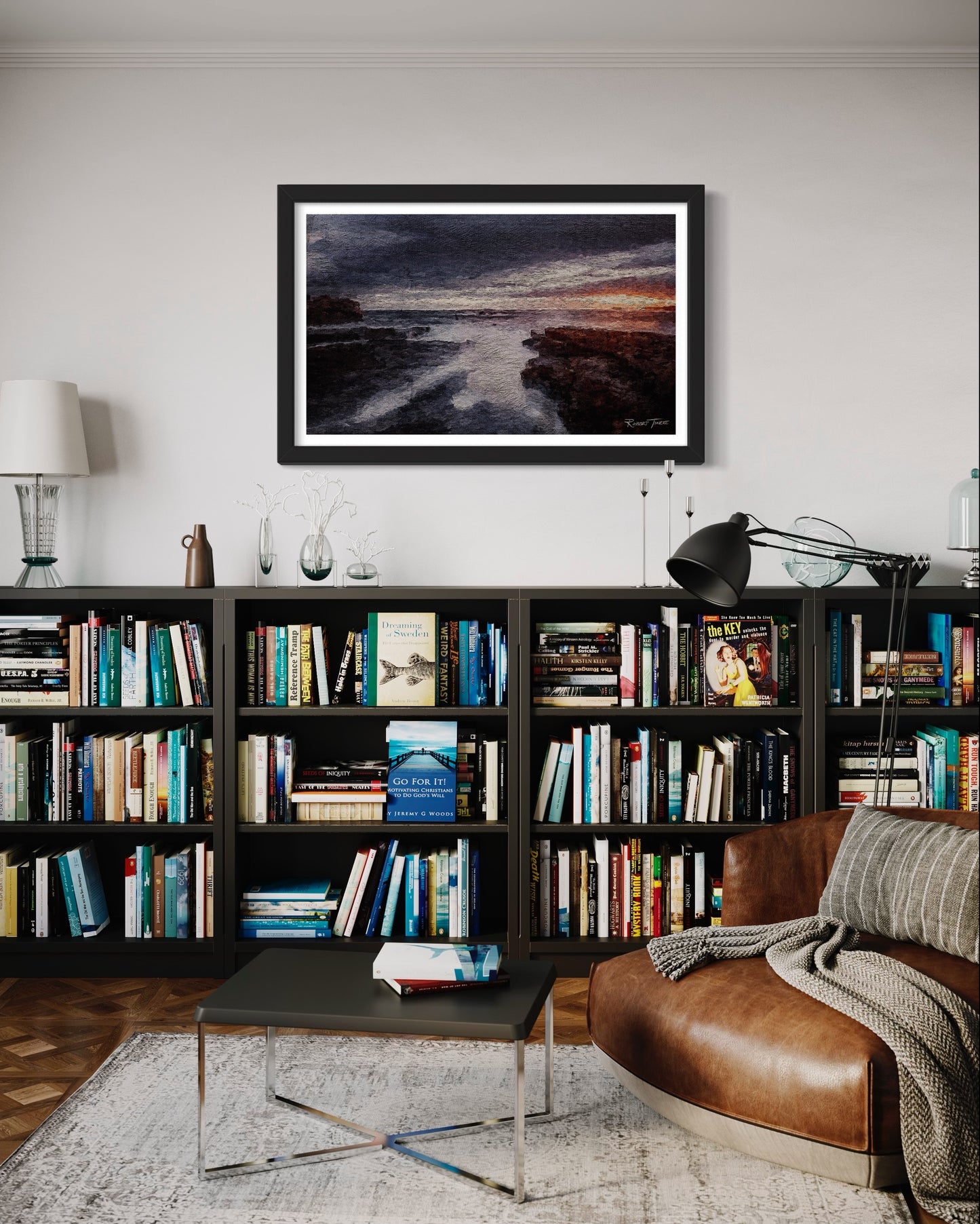 Title: SUN DOWNER - ARTi Gallery Original Robert Thirtle CANVAS Print - Sizes A4 - A0