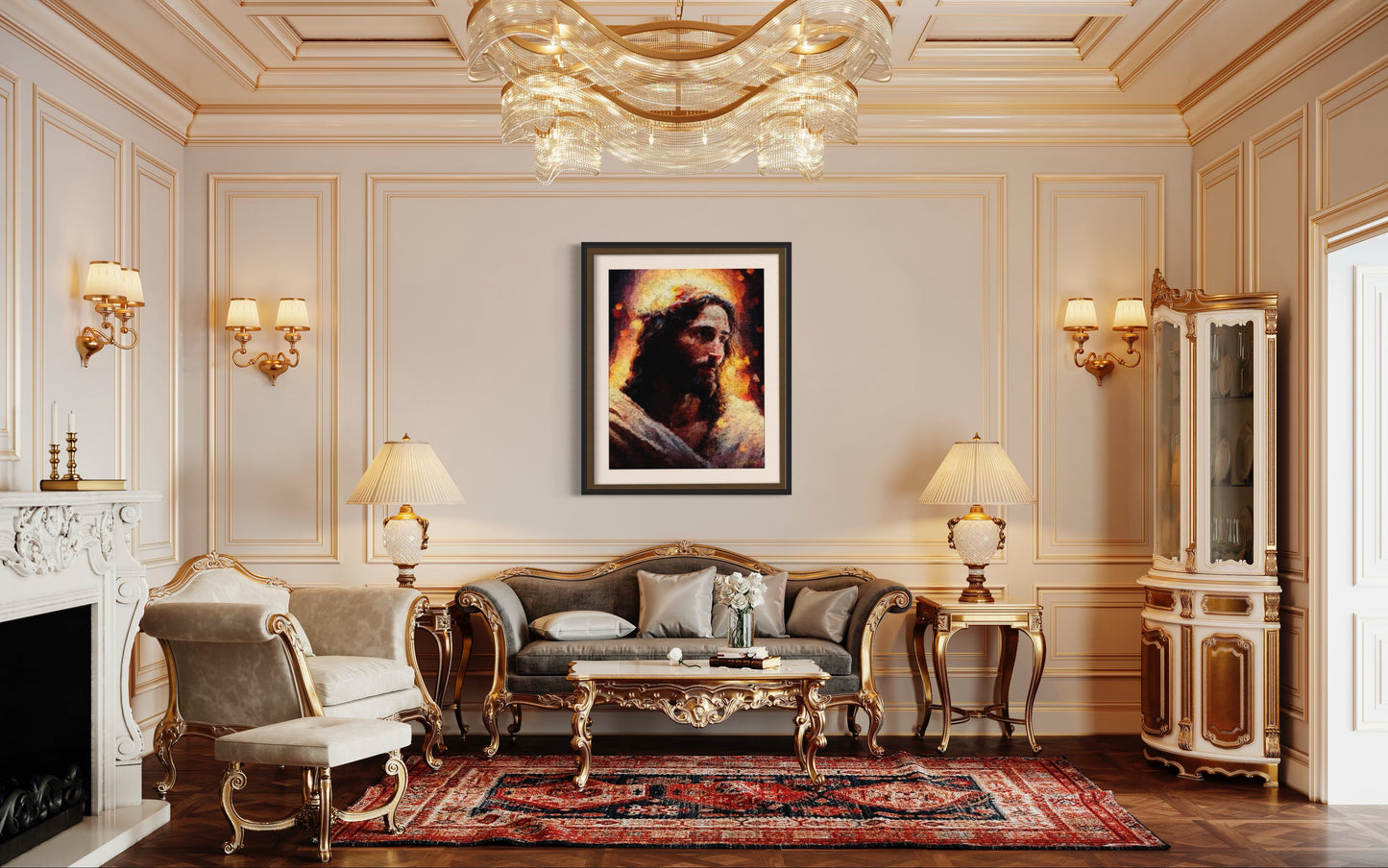 Title: SWEET JESUS - ARTi Gallery Original Robert Thirtle CANVAS Print - Sizes A4 - A0