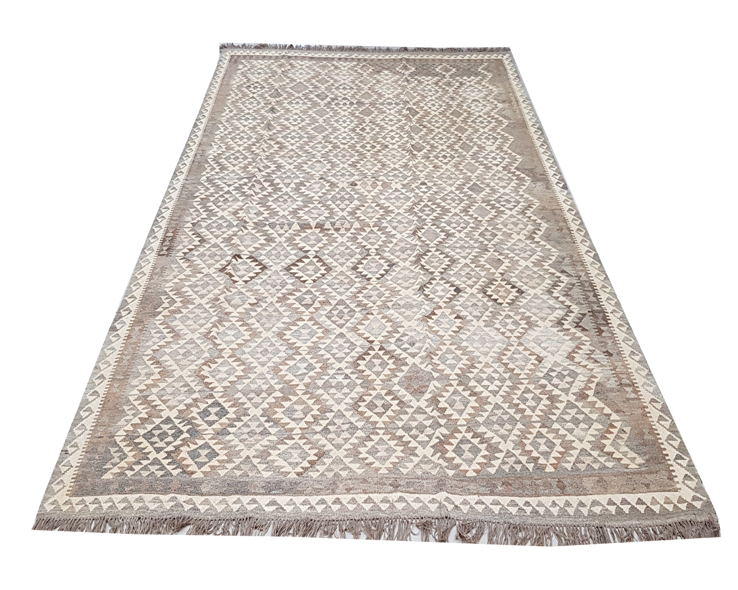 Rugs: Afghan Natural kilim 397 x 298 CM