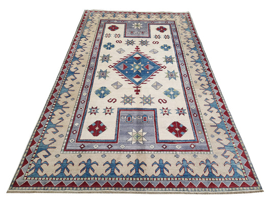 Rugs: Afghan Handmade Kazaq Carpet 311 x 199 CM