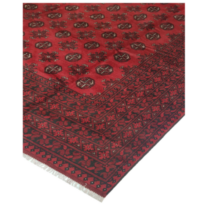 Rugs: Red Afghan Carpet 390 x 288 cm