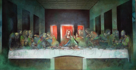 Original South African Art: Lisa Koornhof - The Last Supper Re-Imagined