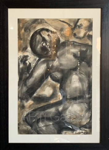 Original South African Art: Vincent Baloyi - Mother