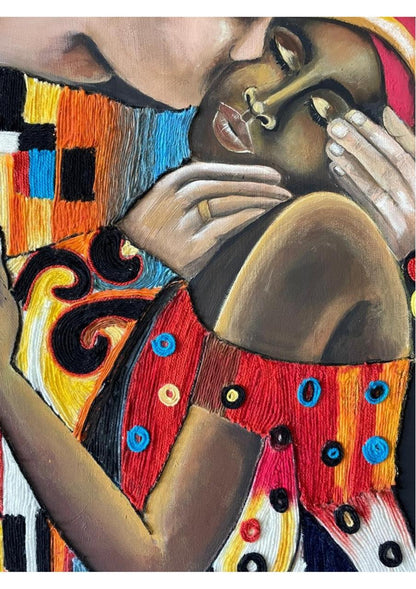 Original South African Art: Riteshni Singh - The Lovers