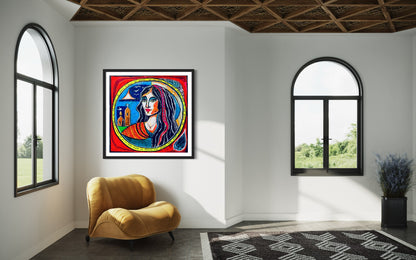 Title: STERK VROU - ARTi Gallery Original Robert Thirtle CANVAS Print - Sizes A4 - A0