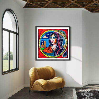 Title: STERK VROU - ARTi Gallery Original Robert Thirtle CANVAS Print - Sizes A4 - A0