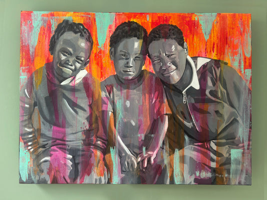 J-BAC 2025 -  Adult 3rd Place Winner - Sharon Welman - Innocence Amidst Struggle
