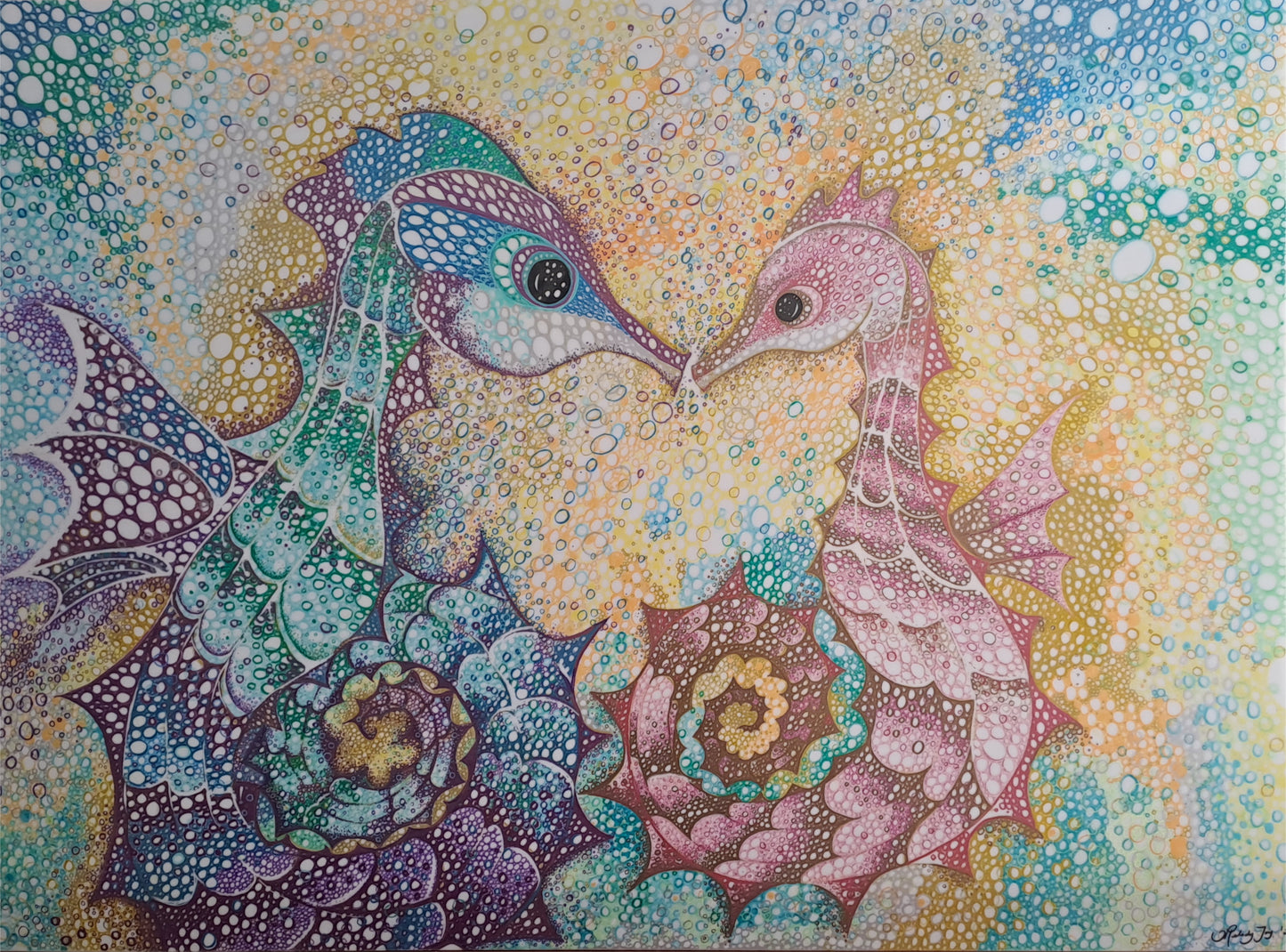 Original South African Art: Melody Potgieter - Let's Anchor