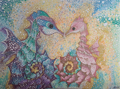 Original South African Art: Melody Potgieter - Let's Anchor