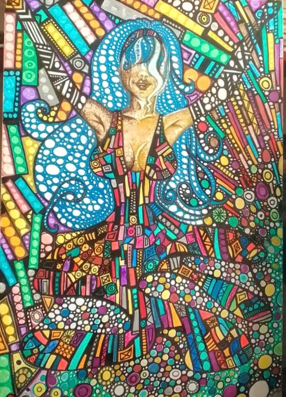 Original South African Art: Melody Potgieter - Mayaya