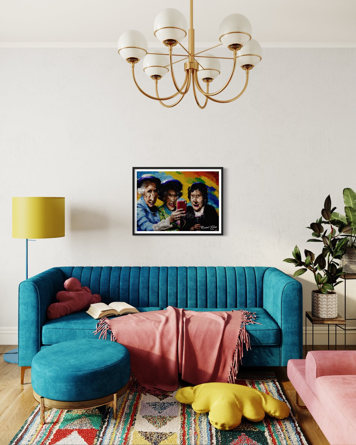 Title: ONSIE - ARTi Gallery Original Robert Thirtle CANVAS Print - Sizes A4 - A0