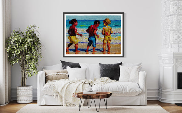 Title: SUNNY DAY - ARTi Gallery Original Robert Thirtle CANVAS Print - Sizes A4 - A0