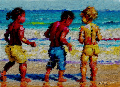 Title: SUNNY DAY - ARTi Gallery Original Robert Thirtle CANVAS Print - Sizes A4 - A0