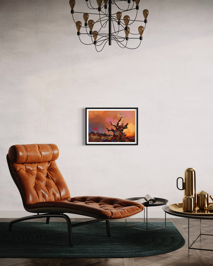 Title: SUNSET - ARTi Gallery Original Robert Thirtle CANVAS Print - Sizes A4 - A0